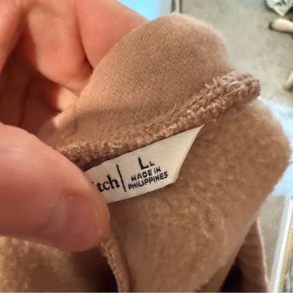 Abercrombie Sunday Tan Sweatpants LONG - Picture 4 of 4